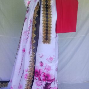 জমজম প্রিমিয়াম প্রিন্ট থ্রি-পিস।