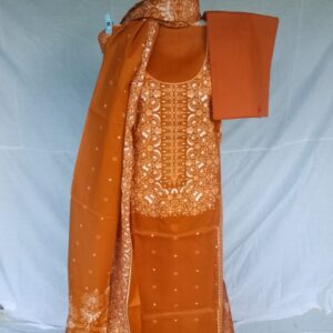 Cotton Print 3-Piece Suit