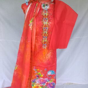 Cotton Embroidery 3piece
